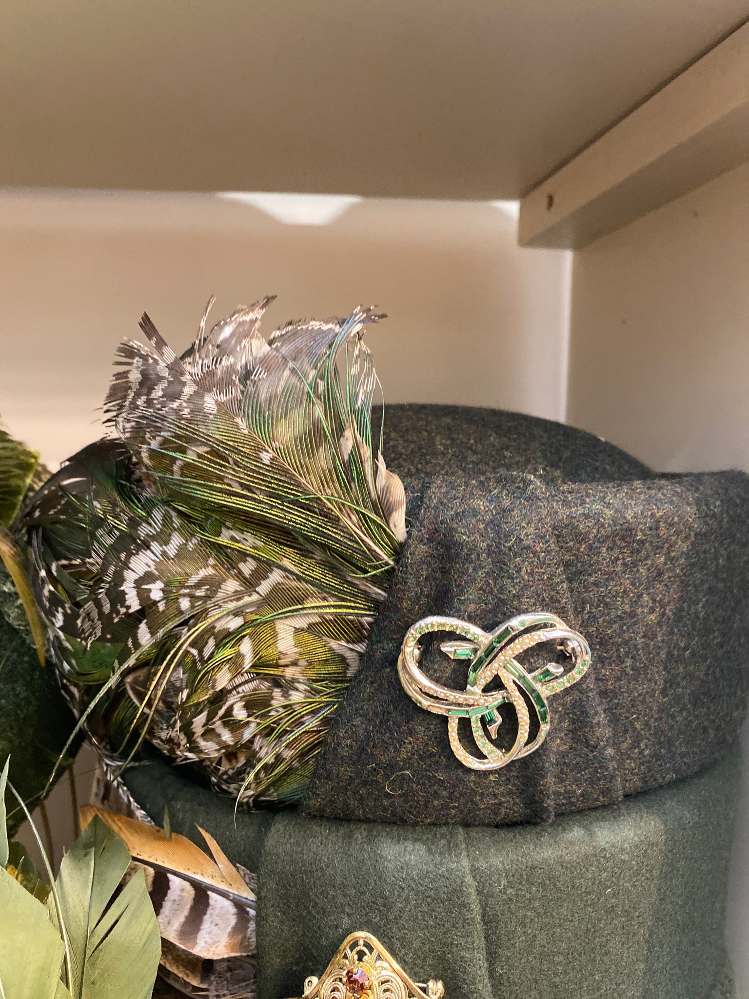 White peacock Cossack