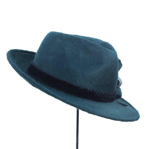 Bottle Pleat Trilby