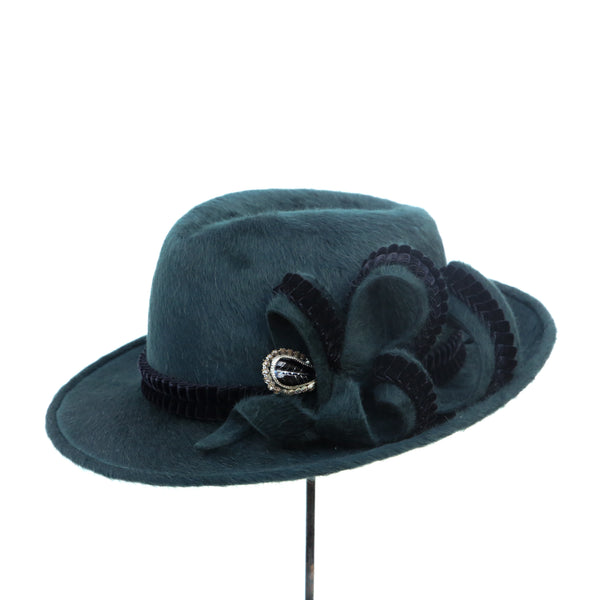 Bottle Pleat Trilby