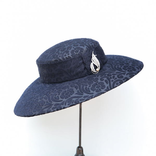 Devoré Boater ~ SOLD