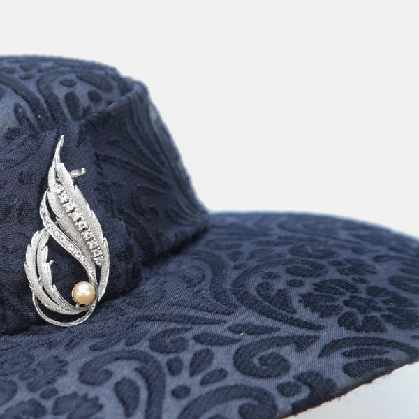 Devoré Boater ~ SOLD