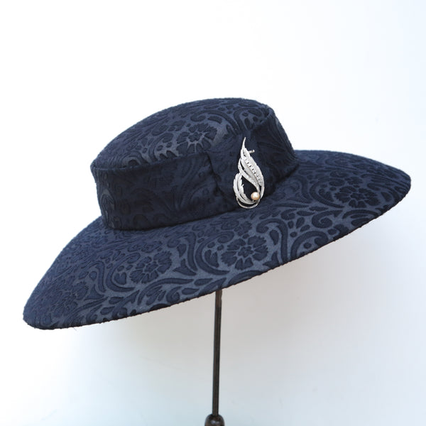 Devoré Boater ~ SOLD