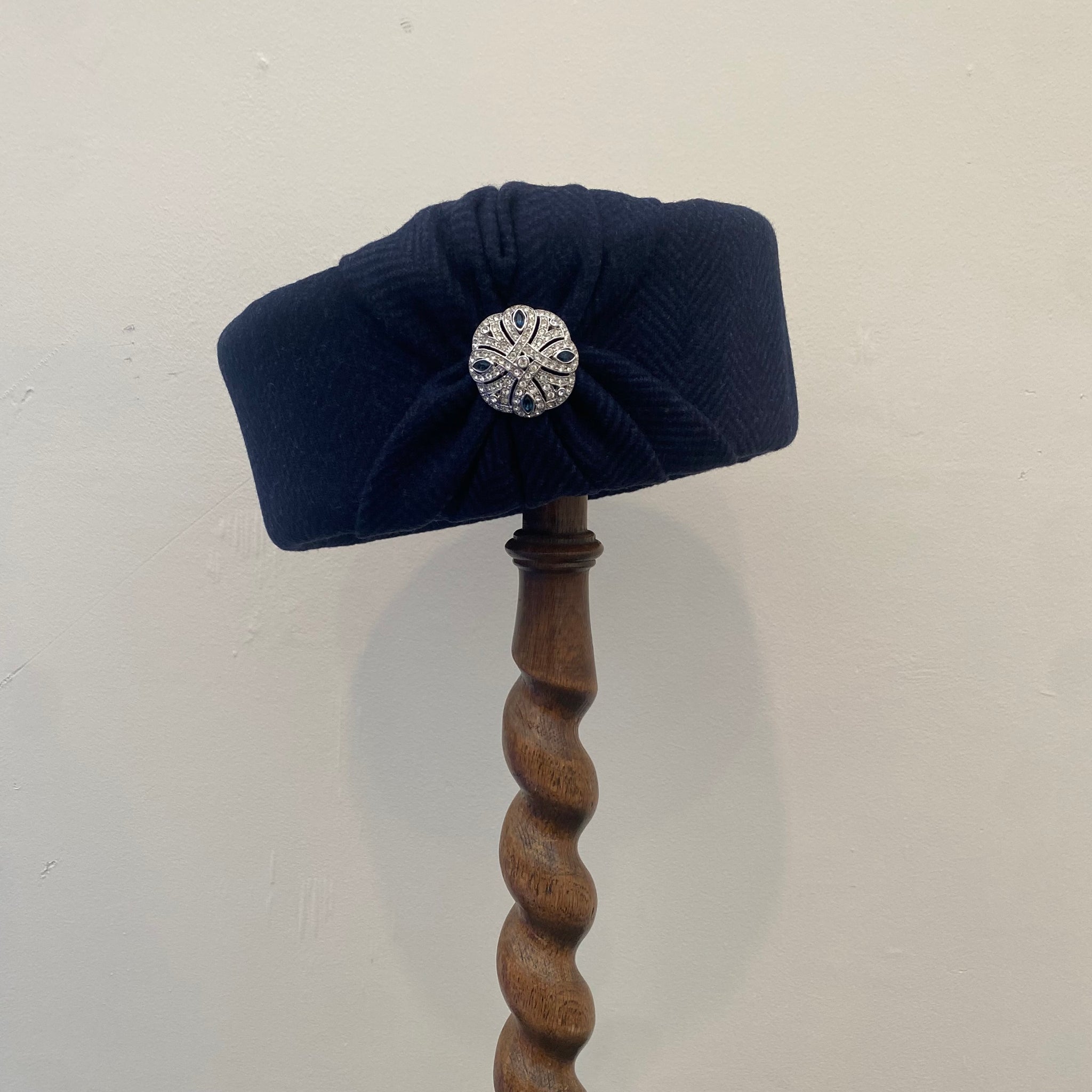 Herringbone Navy ~ SOLD