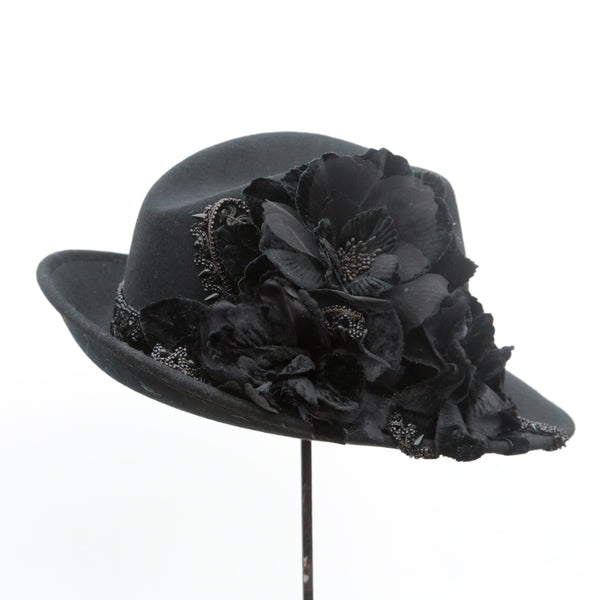 Fleur Noir Trilby