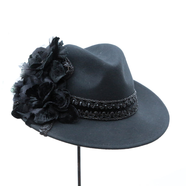 Fleur Noir Trilby