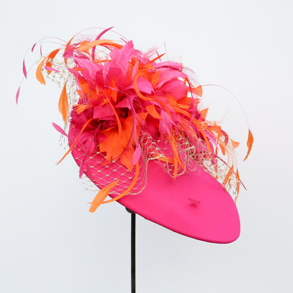 Fuchsia Orange Wave ~ SOLD