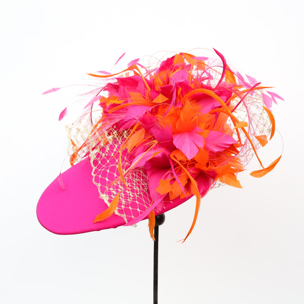 Fuchsia Orange Wave ~ SOLD