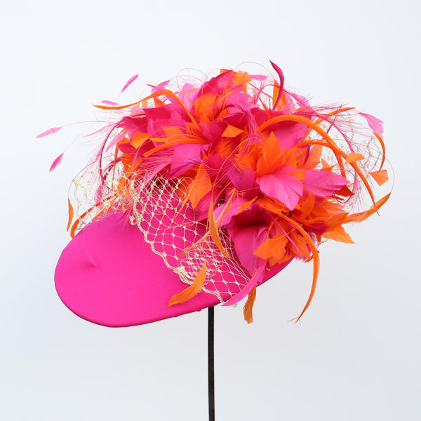Fuchsia Orange Wave ~ SOLD