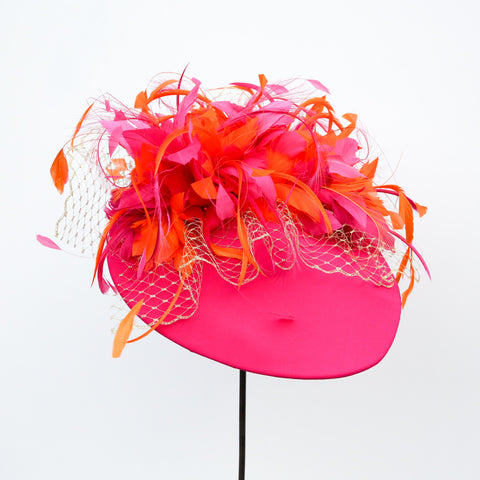 Fuchsia Orange Wave ~ SOLD