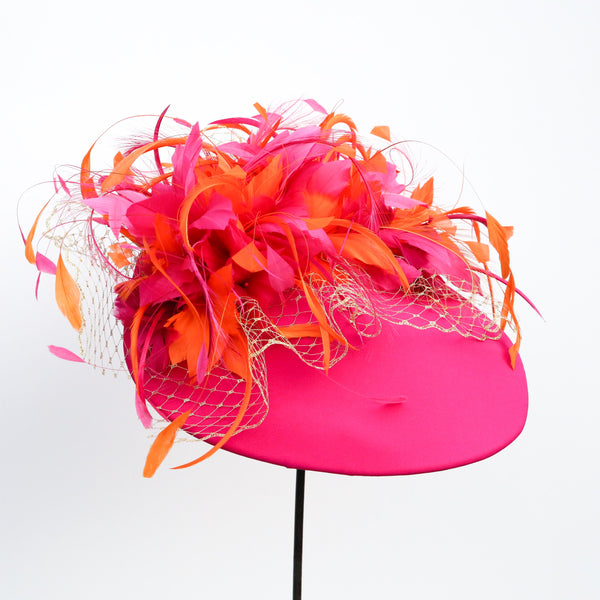 Fuchsia Orange Wave ~ SOLD