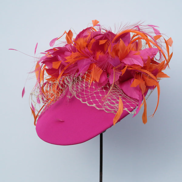 Fuchsia Orange Wave ~ SOLD