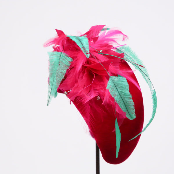 Hot Pink Emerald moon