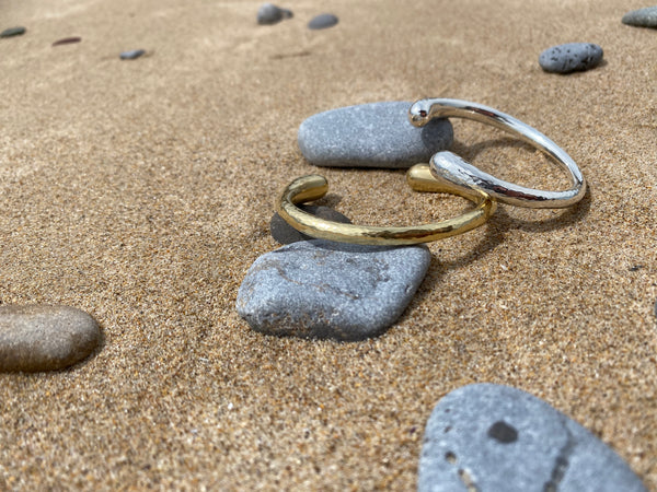Silver Lamu Bangle