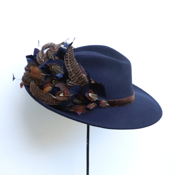 Navy Brown Pheasant