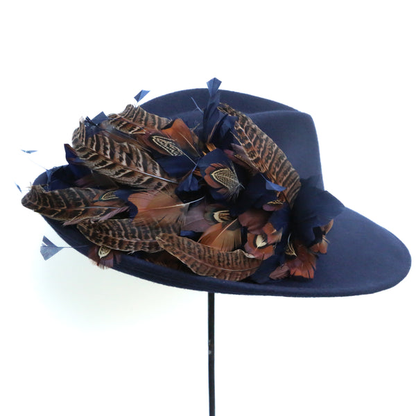Navy Brown Pheasant