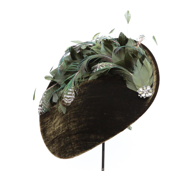 Olive White Peacock