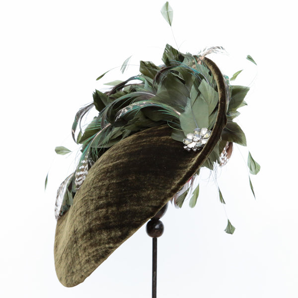 Olive White Peacock