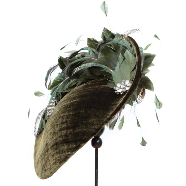 Olive White Peacock