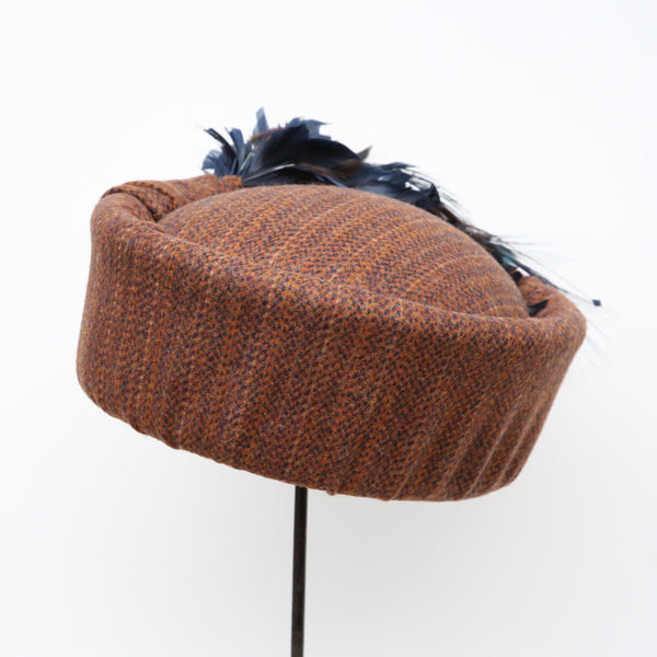 Orange Tweed Cossack