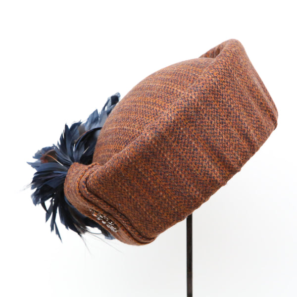 Orange Tweed Cossack