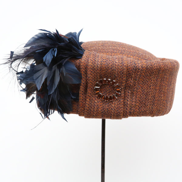 Orange Tweed Cossack