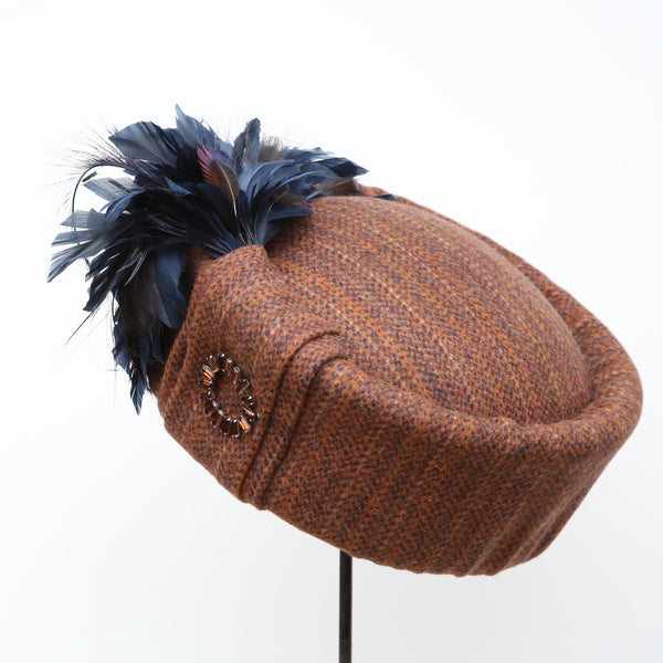 Orange Tweed Cossack