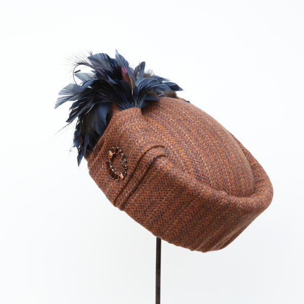 Orange Tweed Cossack