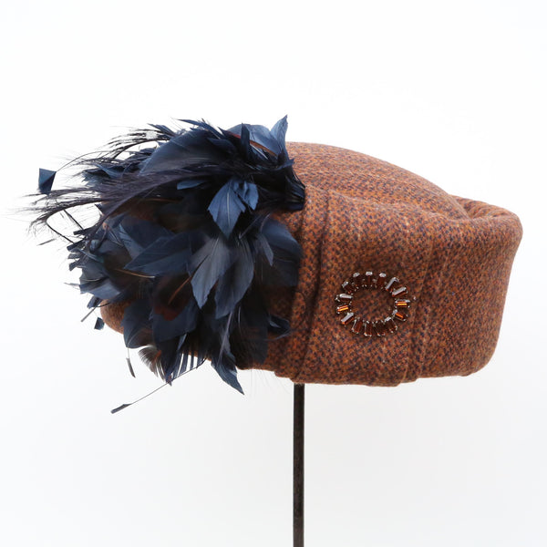 Orange Tweed Cossack