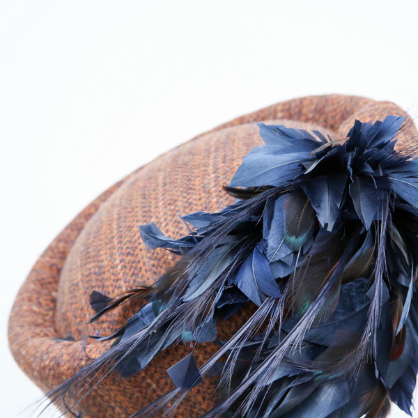 Orange Tweed Cossack