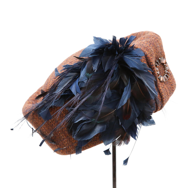 Orange Tweed Cossack