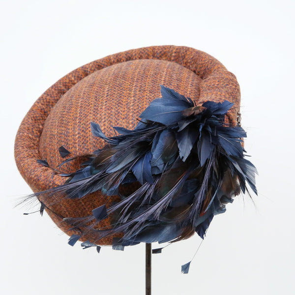 Orange Tweed Cossack