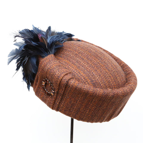 Orange Tweed Cossack
