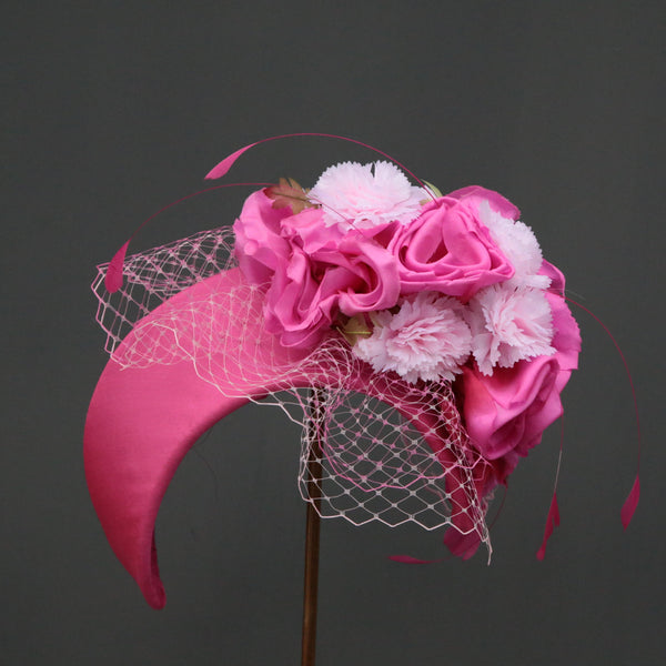 Pink Flower High Moon
