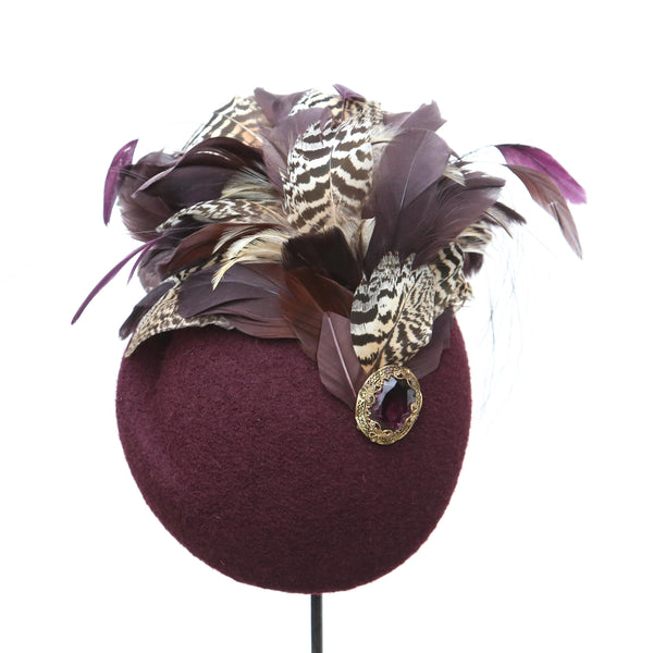 Plum Peacock ~ SOLD
