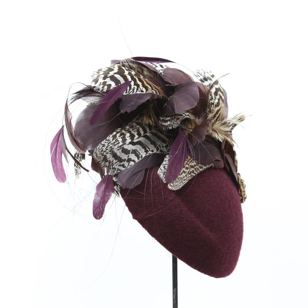 Plum Peacock ~ SOLD