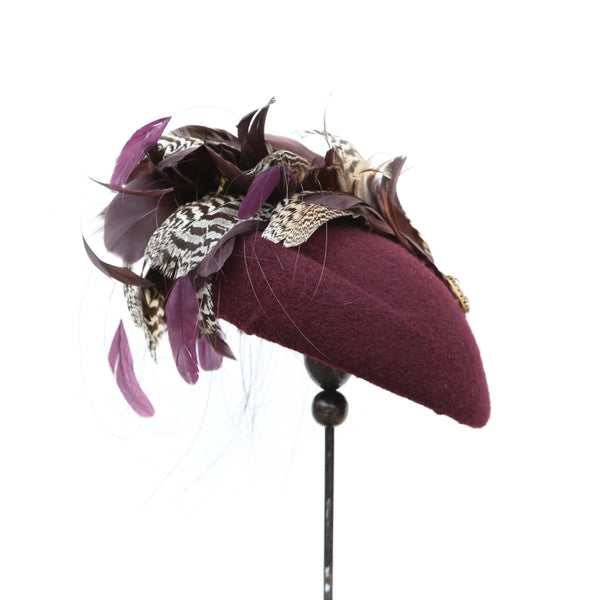 Plum Peacock ~ SOLD