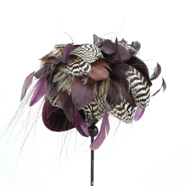 Plum Peacock ~ SOLD