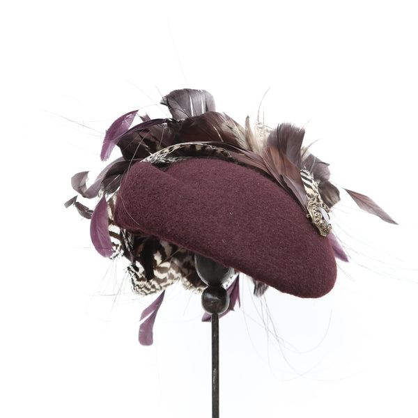 Plum Peacock ~ SOLD