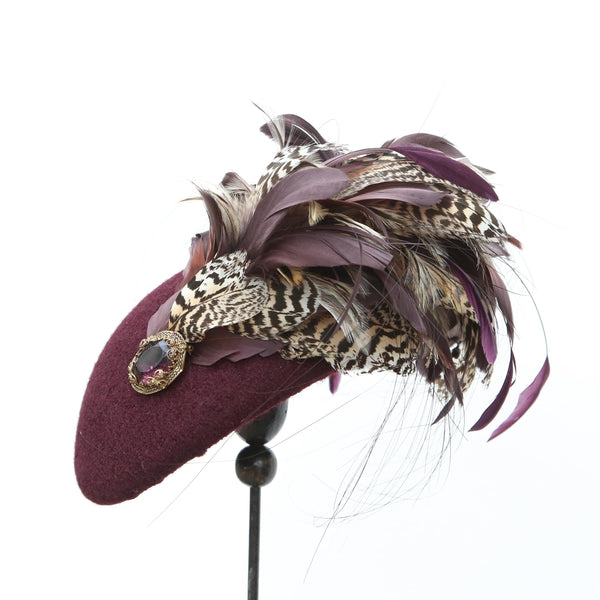 Plum Peacock ~ SOLD