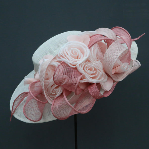 Rose Twist Boater
