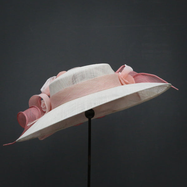 Rose Twist Boater