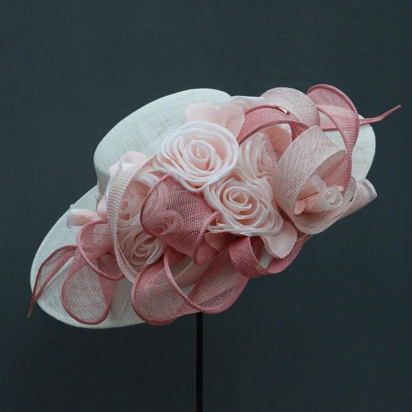 Rose Twist Boater