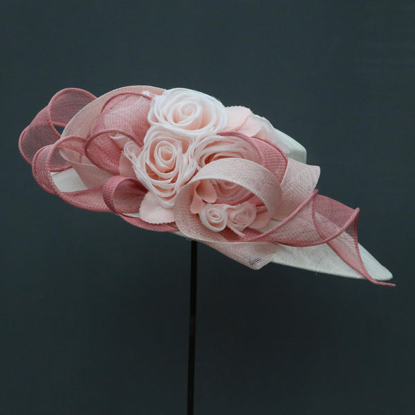 Rose Twist Boater