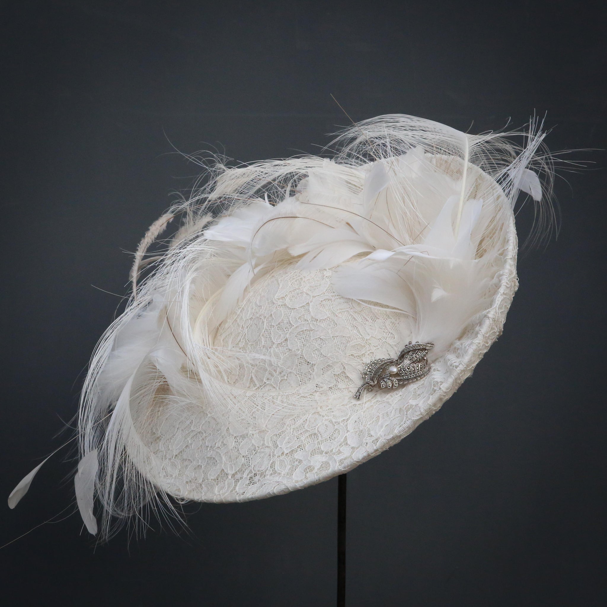 Vintage Lace Ostrich