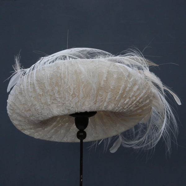 Vintage Lace Ostrich