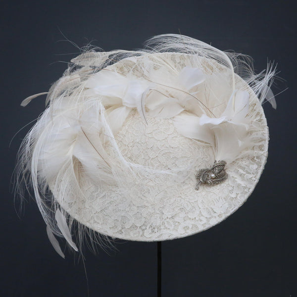 Vintage Lace Ostrich