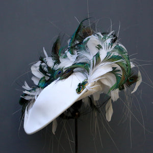 White Silk Peacock