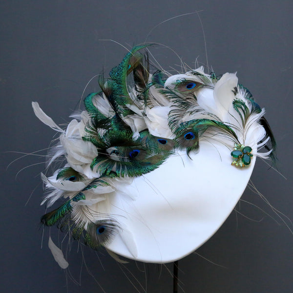 White Silk Peacock