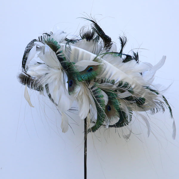 White Silk Peacock