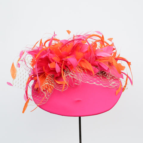 Fuchsia Orange Wave ~ SOLD